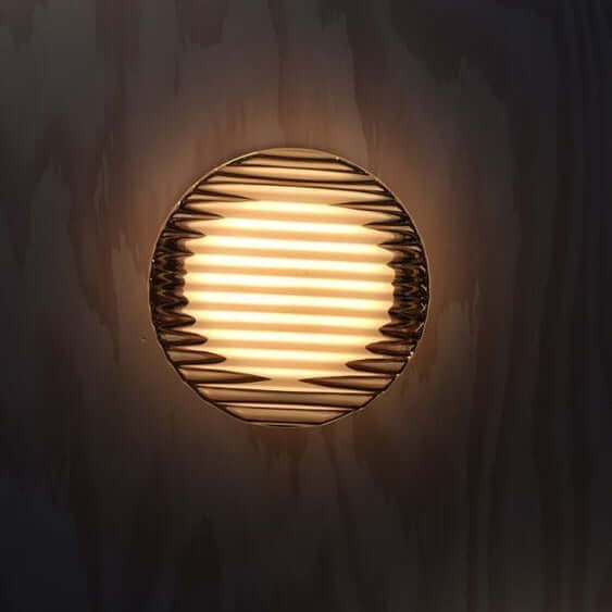 Luz de Pared LED Redonda Moderna - Interior/Exterior