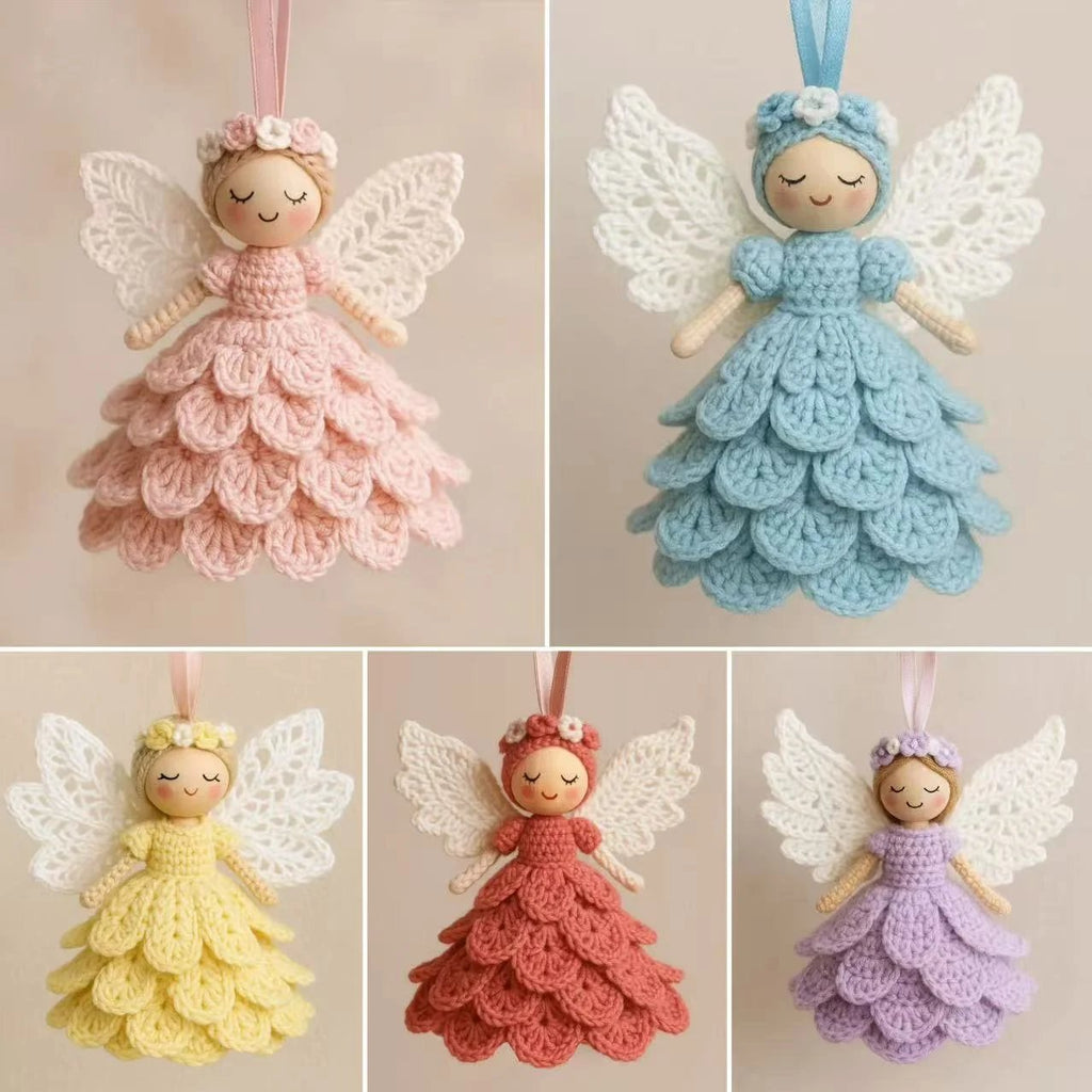 AngelCraft – Kit de ganchillo DIY para corazón y hogar | 1+1 GRATIS