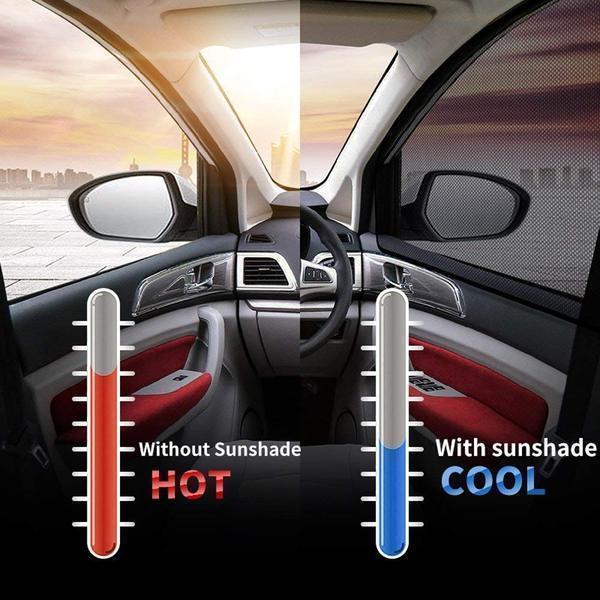 Pantallas Universales para Ventanas de Automóviles (Se Ajusta a Todos los Autos)