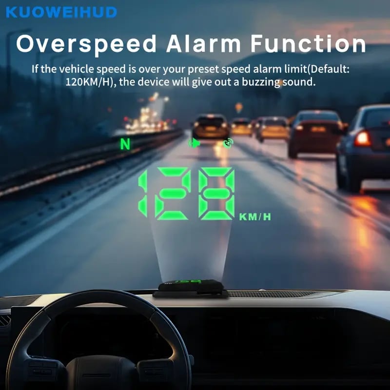 WhisperDash — Pantalla de Visualización Frontal GPS | 50% DESCUENTO