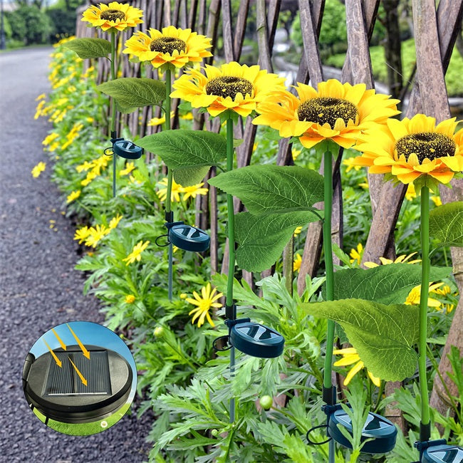 SunGlow — Lámparas de girasol solar | 50% DESCUENTO