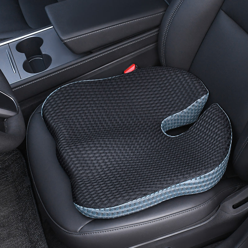 Kalsten | Cojín de Asiento Ergonómico Triacomfort | Forma Triangular con Espuma Viscoelástica | Transpirable y Alivio de Presión | Para Coche y Oficina