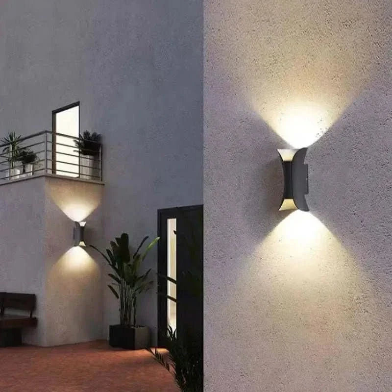 Lámpara de pared a prueba de clima con protección IP65