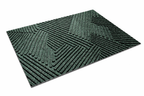 Alfombra de PVC Escandinava con Diseño Antideslizante