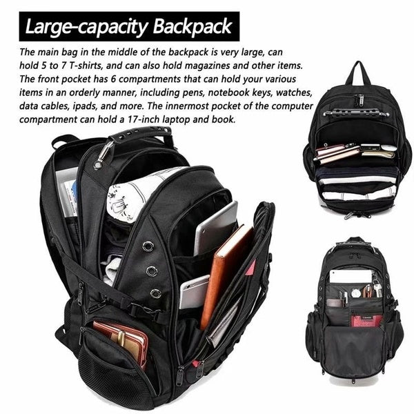 Mochila de Viaje Espaciosa Antirrobo