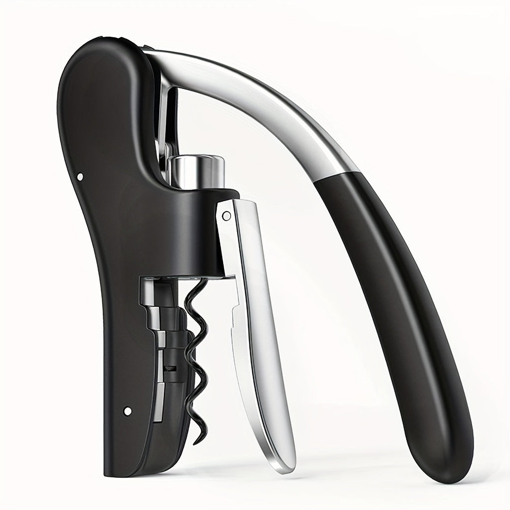 Sacacorchos Ergonómico – Abre Botellas de Vino Rápido y Seguro para el Hogar y la Hostelería