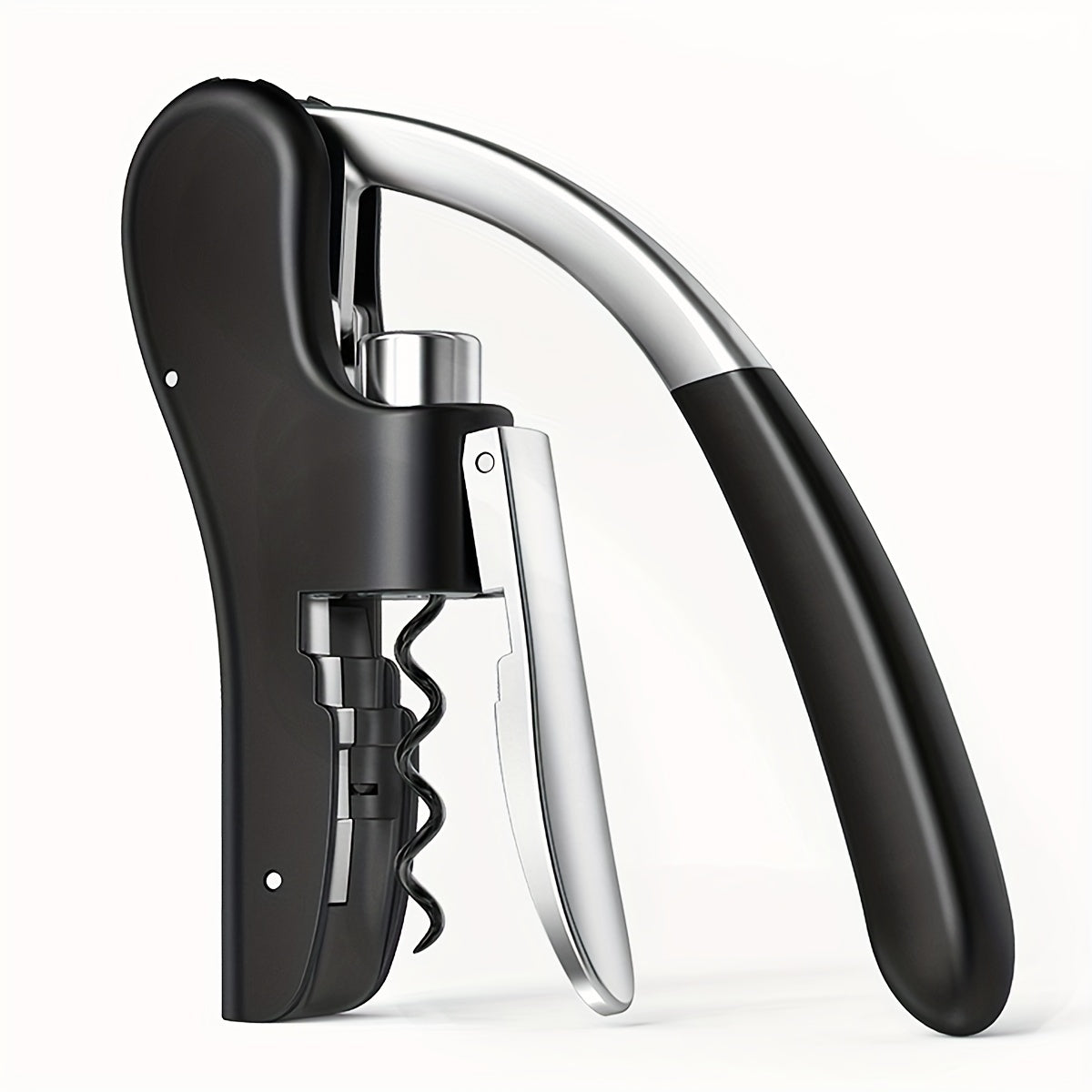 Sacacorchos Ergonómico – Abre Botellas de Vino Rápido y Seguro para el Hogar y la Hostelería