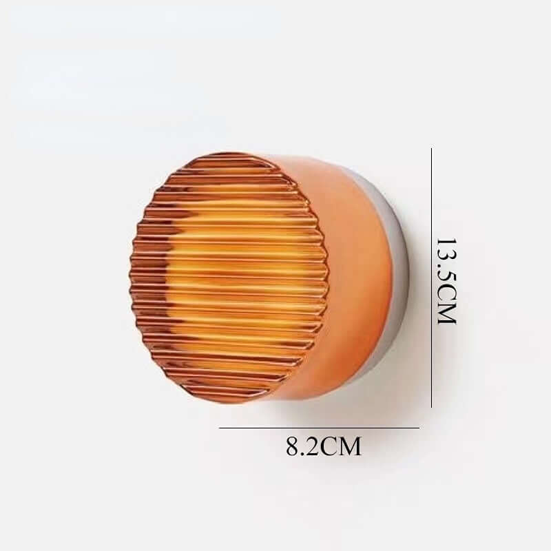 Luz de Pared LED Redonda Moderna - Interior/Exterior