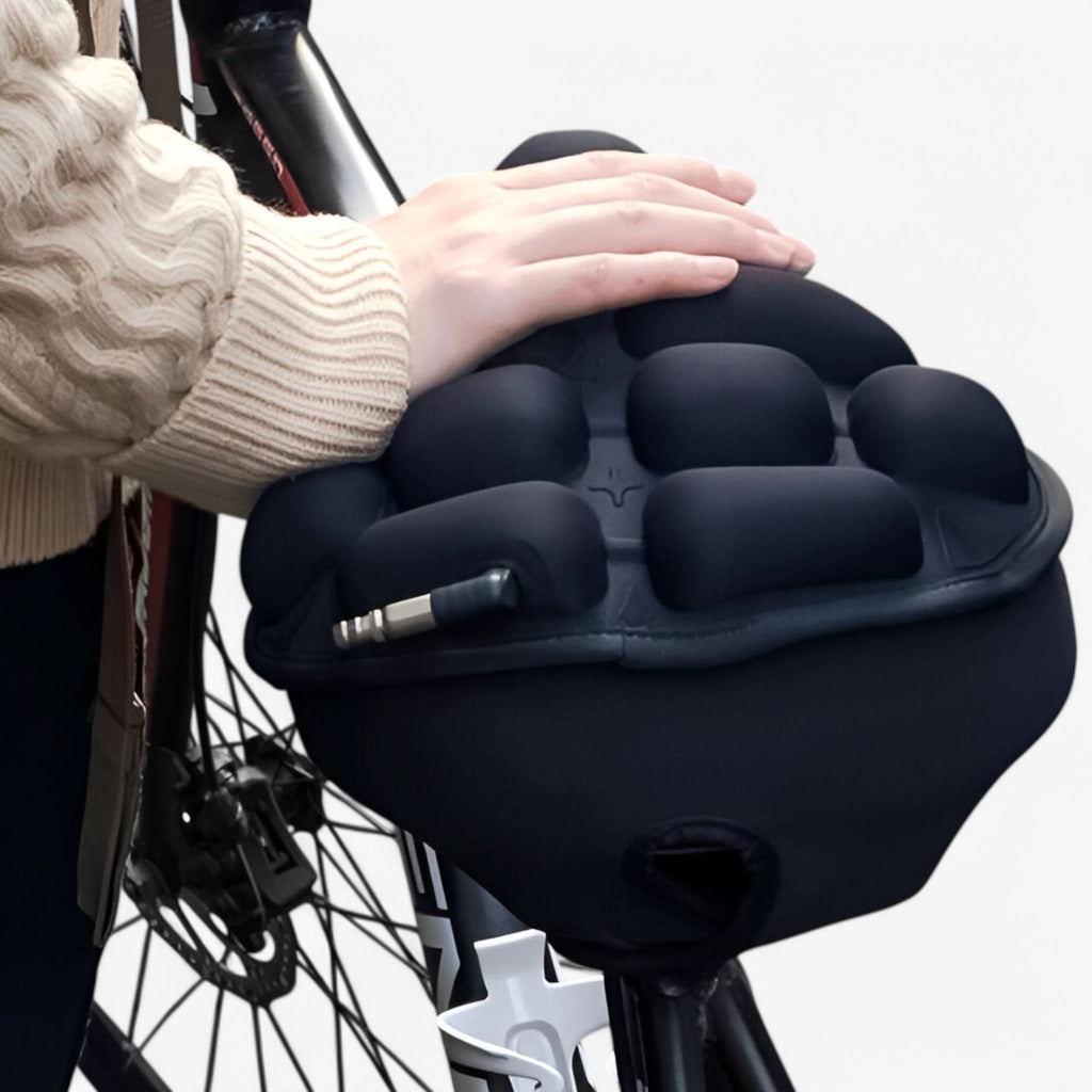 Kalsten | Funda de Asiento de Bicicleta Ajustable con Amortiguación de Aire Transpirable