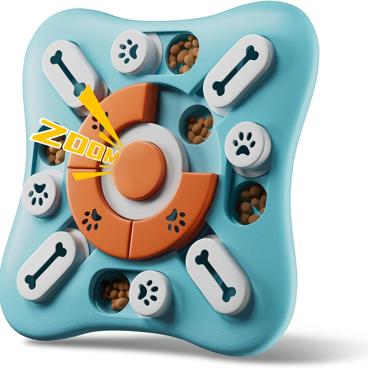 PUZZLE BRAINFETCH – Comedero Interactivo de IQ para Perros