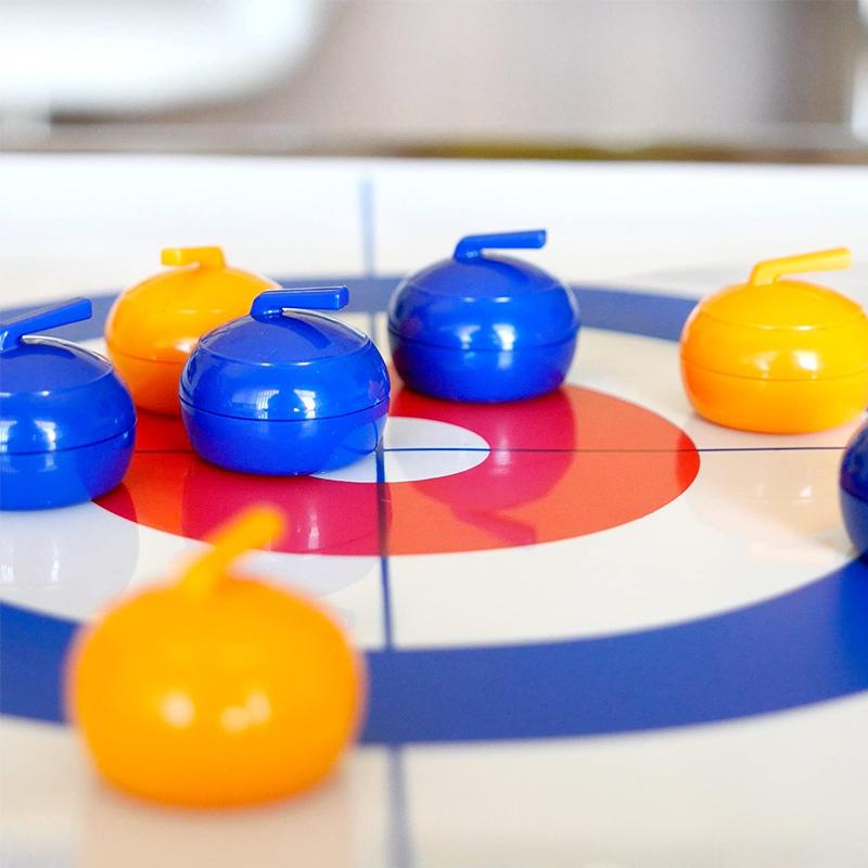 Juego de Curling de Mesa Familiar para Todas las Edades