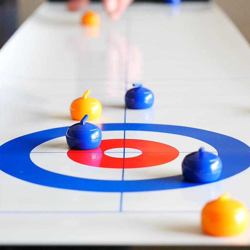 Juego de Curling de Mesa Familiar para Todas las Edades
