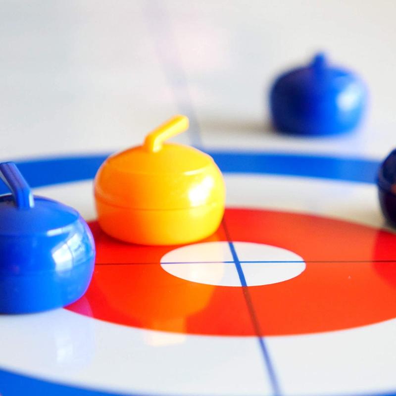 Juego de Curling de Mesa Familiar para Todas las Edades