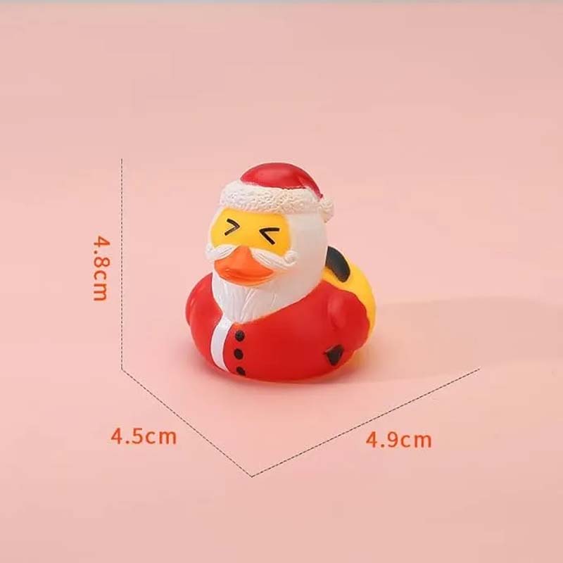 Calendario de Adviento con 24 patitos de goma para niños