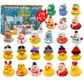 Calendario de Adviento con 24 patitos de goma para niños