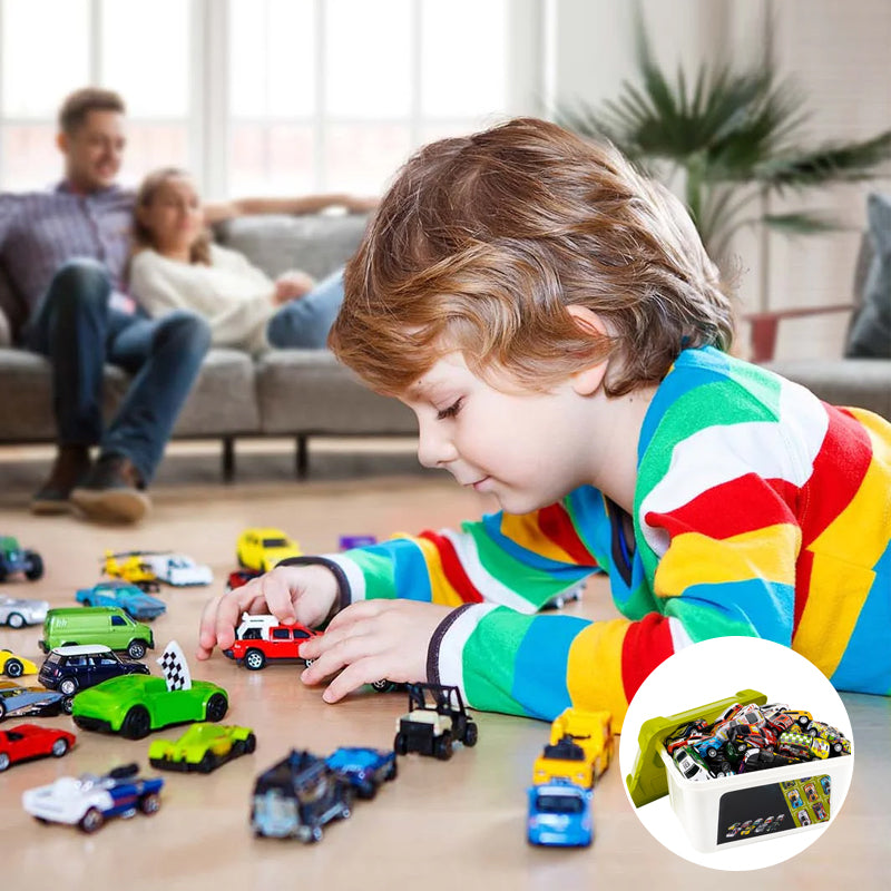Auto de Juguete con Inercia para Niños - Colorido y Seguro