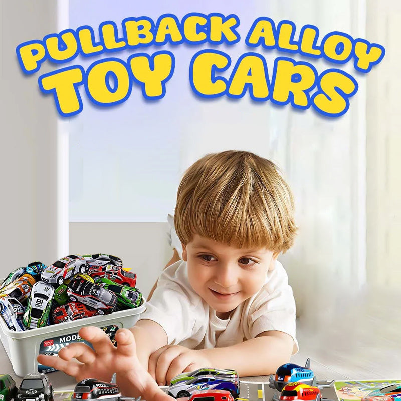 Auto de Juguete con Inercia para Niños - Colorido y Seguro