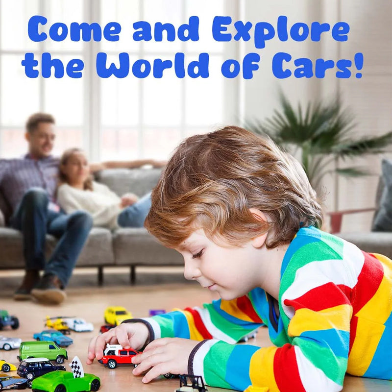 Auto de Juguete con Inercia para Niños - Colorido y Seguro