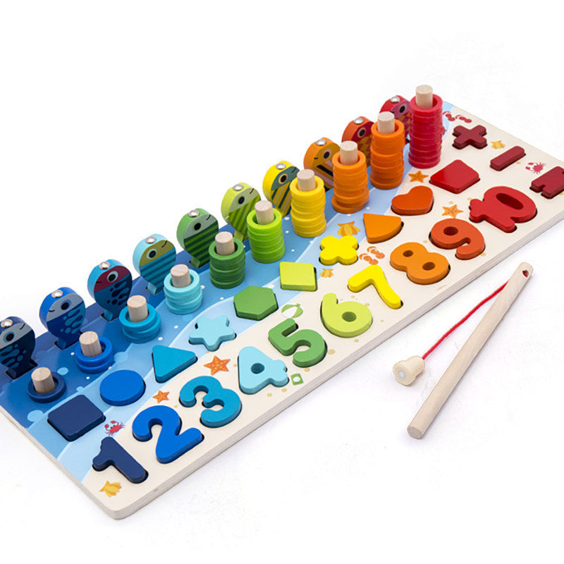 Juguetes pedagógicos magnéticos de madera para niños – Desarrollo y Juego