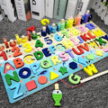 Juguetes pedagógicos magnéticos de madera para niños – Desarrollo y Juego