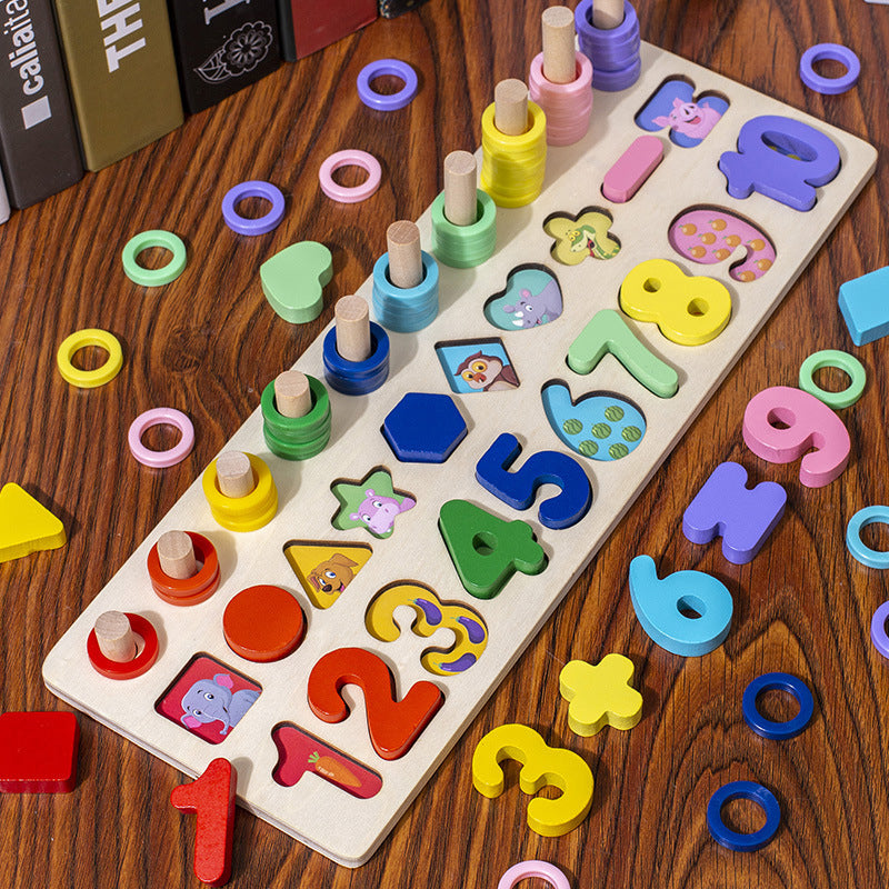 Juguetes pedagógicos magnéticos de madera para niños – Desarrollo y Juego