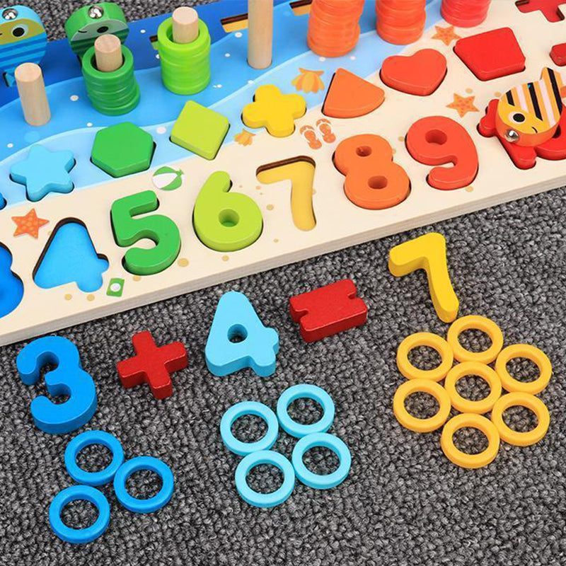 Juguetes pedagógicos magnéticos de madera para niños – Desarrollo y Juego