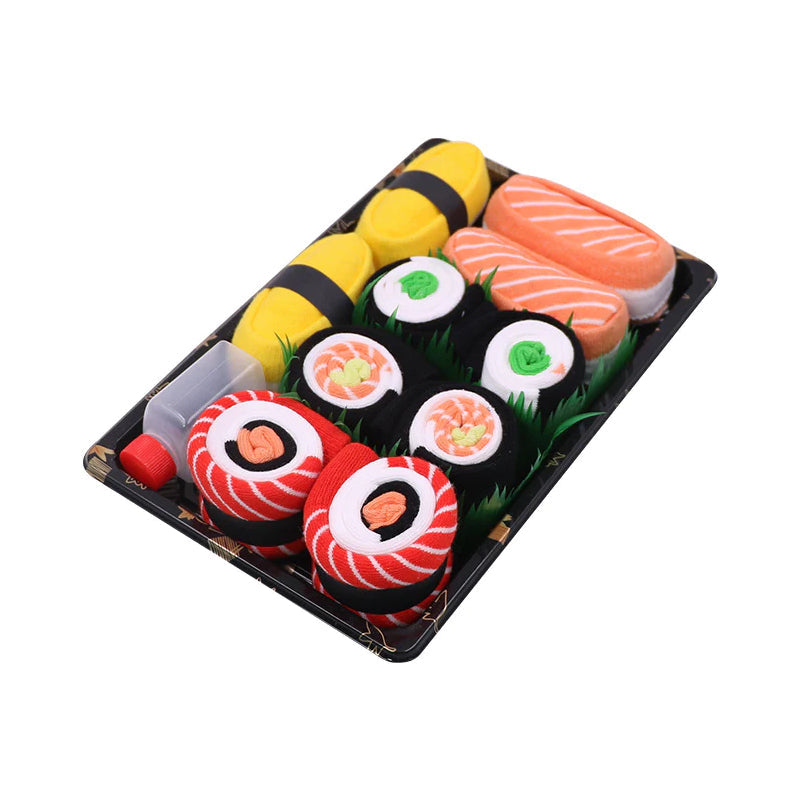 Paquete de Regalo de Medias Tubulares Unisex Sushi