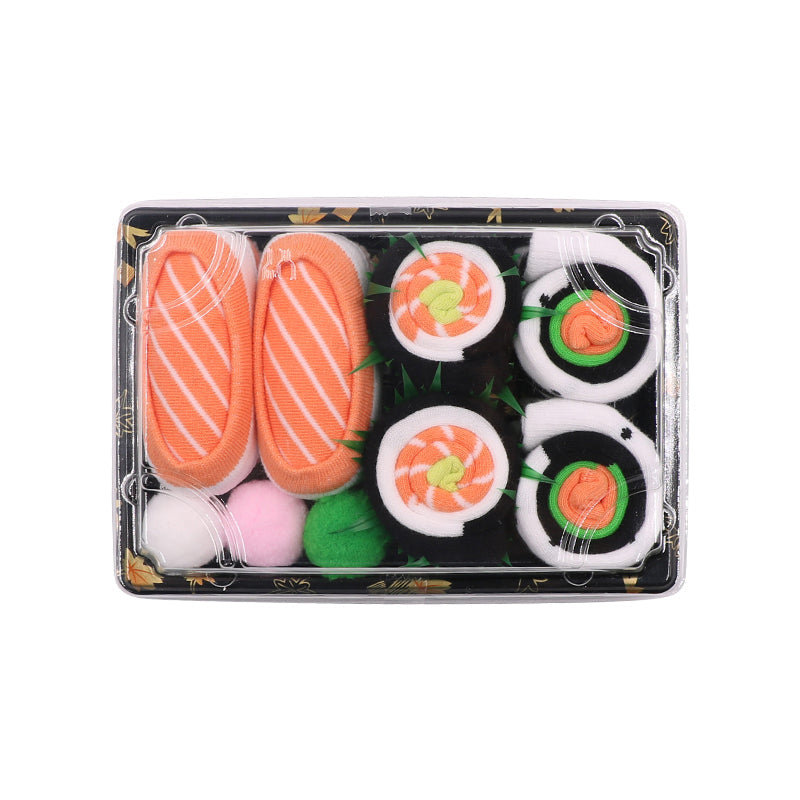 Paquete de Regalo de Medias Tubulares Unisex Sushi