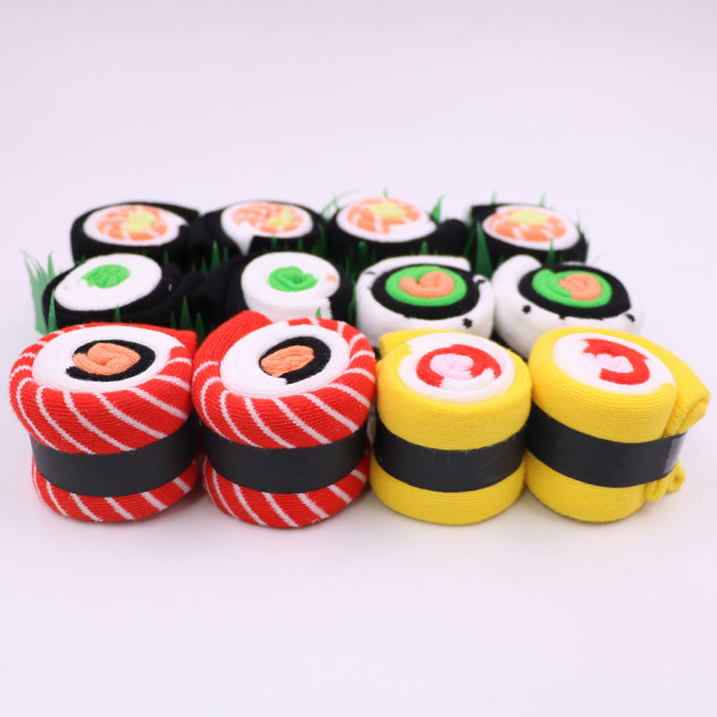 Paquete de Regalo de Medias Tubulares Unisex Sushi