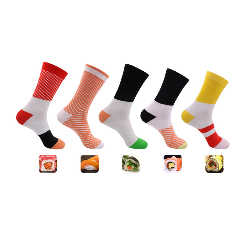 Paquete de Regalo de Medias Tubulares Unisex Sushi