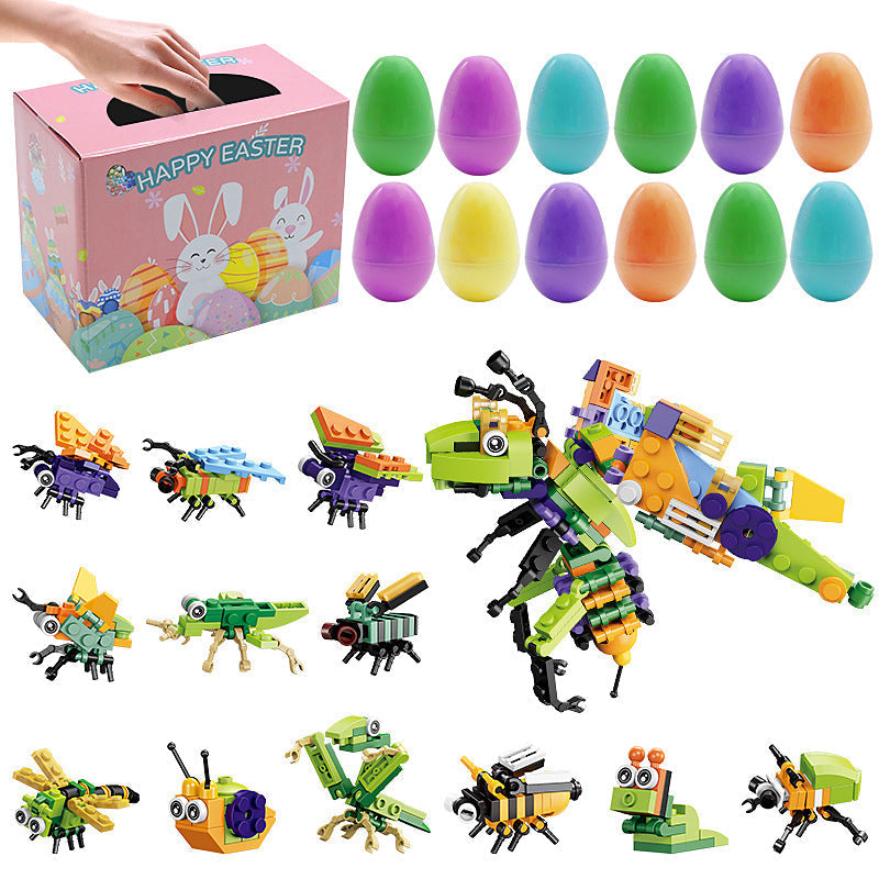 Huevos de Pascua Llenos de Juguetes para la Fiesta de Pascua de los Niños