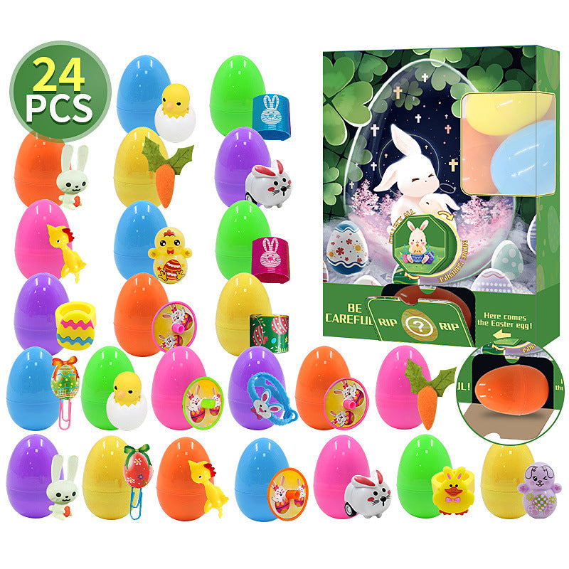 Huevos de Pascua Llenos de Juguetes para la Fiesta de Pascua de los Niños
