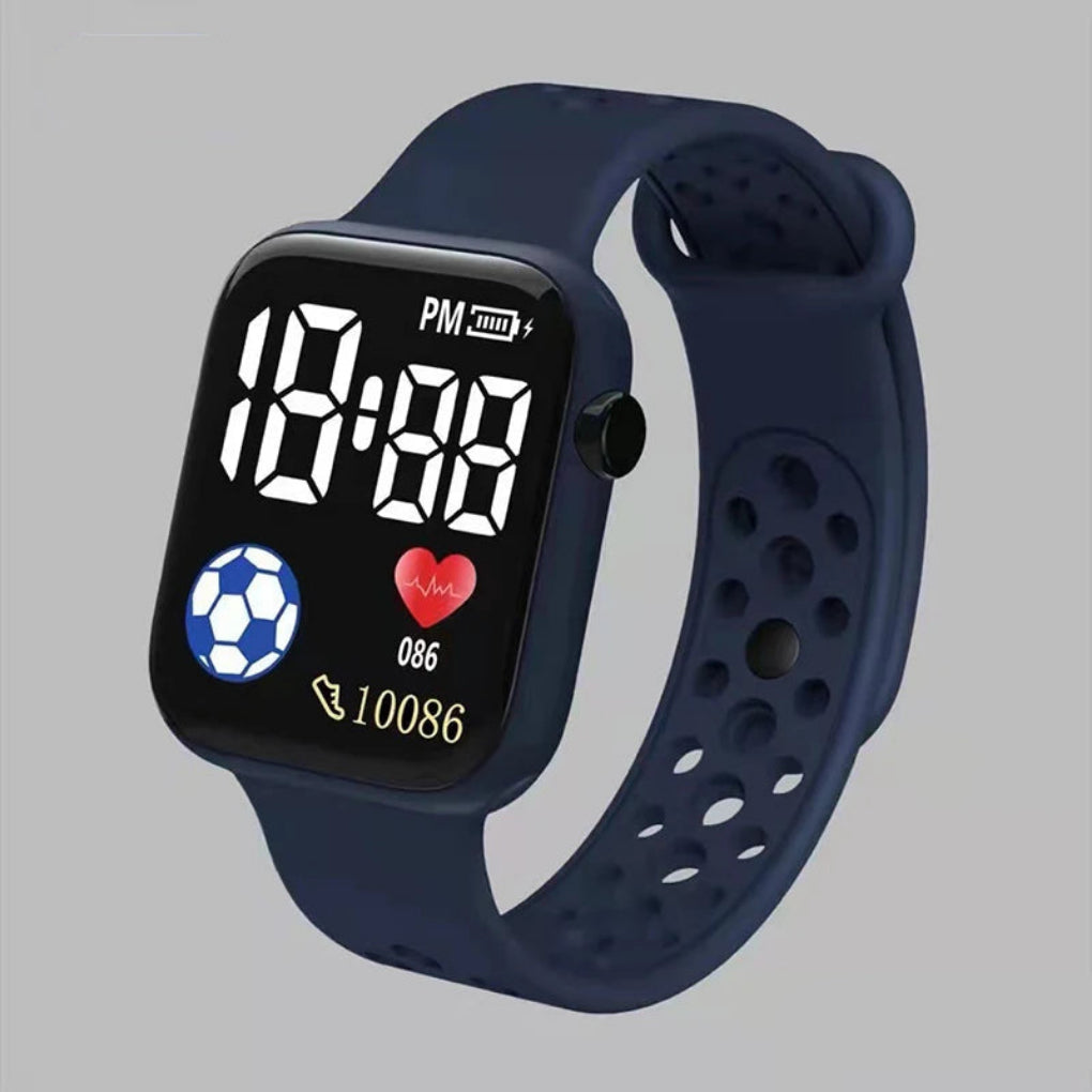 Reloj Digital para Niños – Cronómetro, Luz de Fondo y Color Divertido