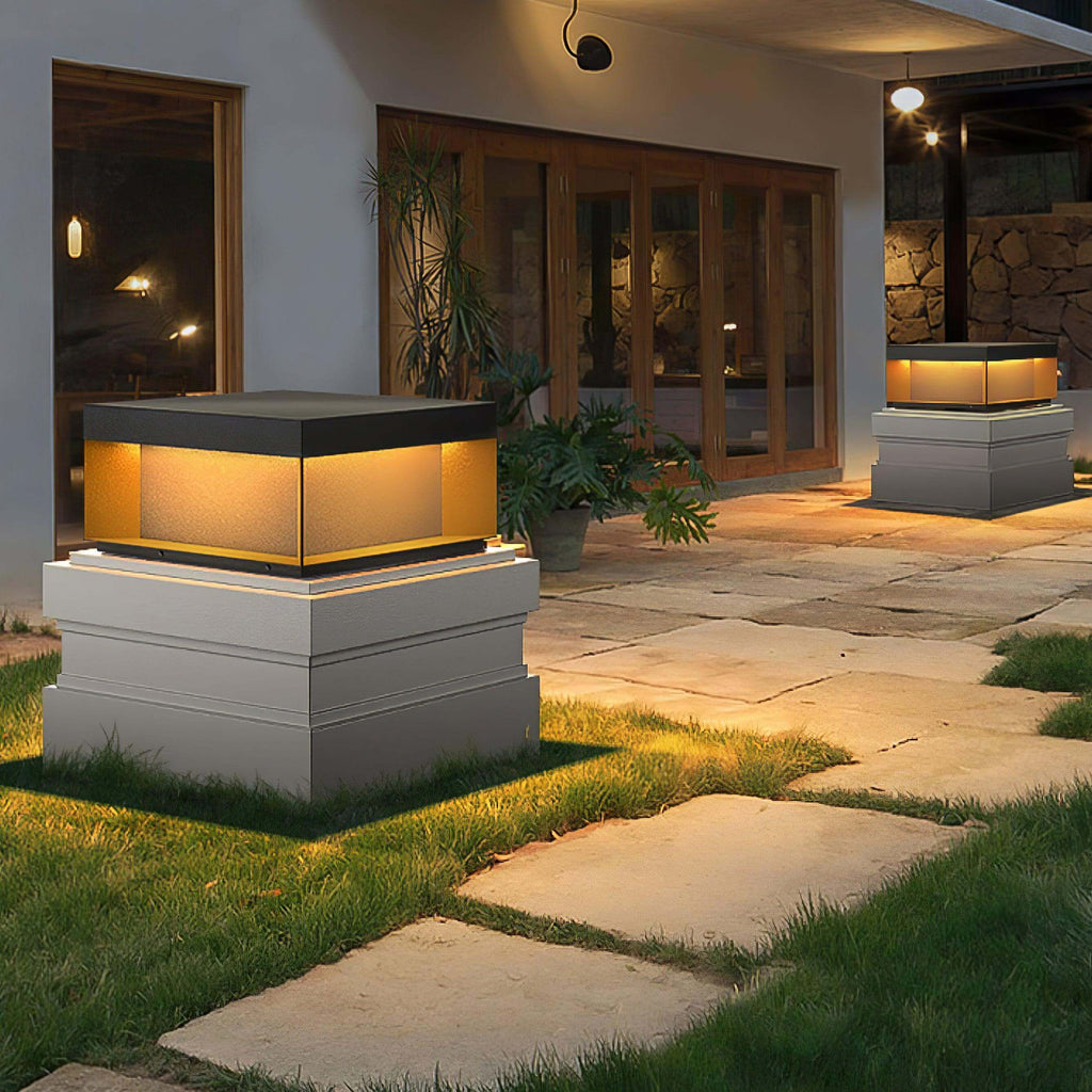 Luz Solar de Poste Exterior - Impermeable IP65