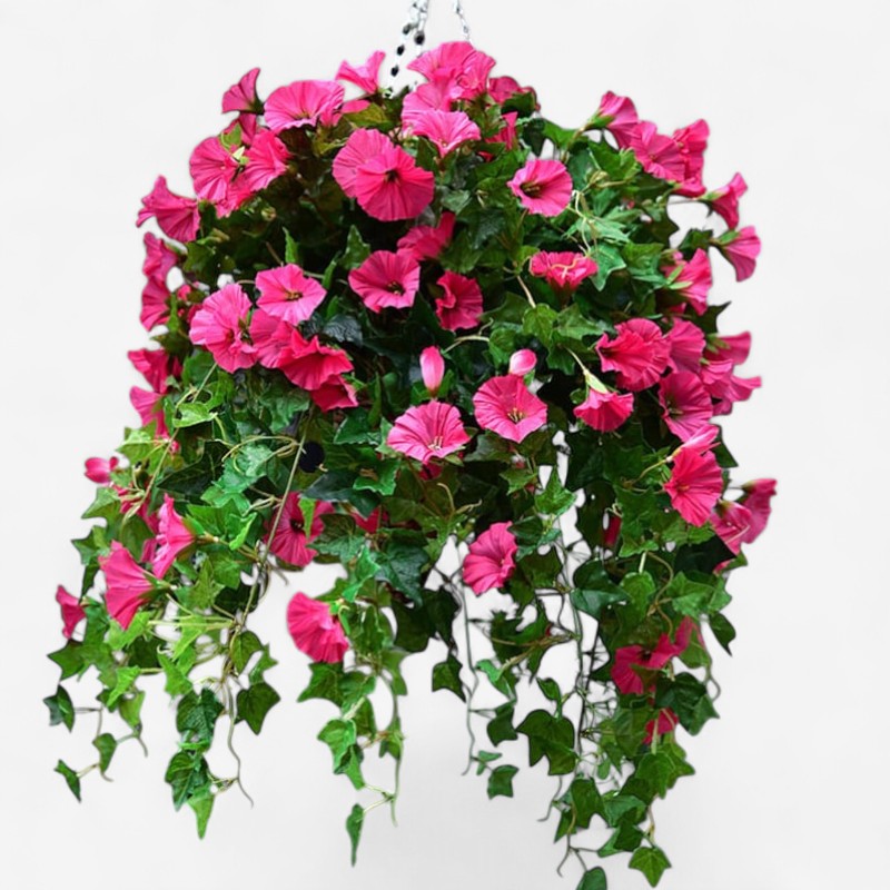 BloomHaven – Conjunto de Flores de Caléndula Artificiales con Cuerda para Colgar