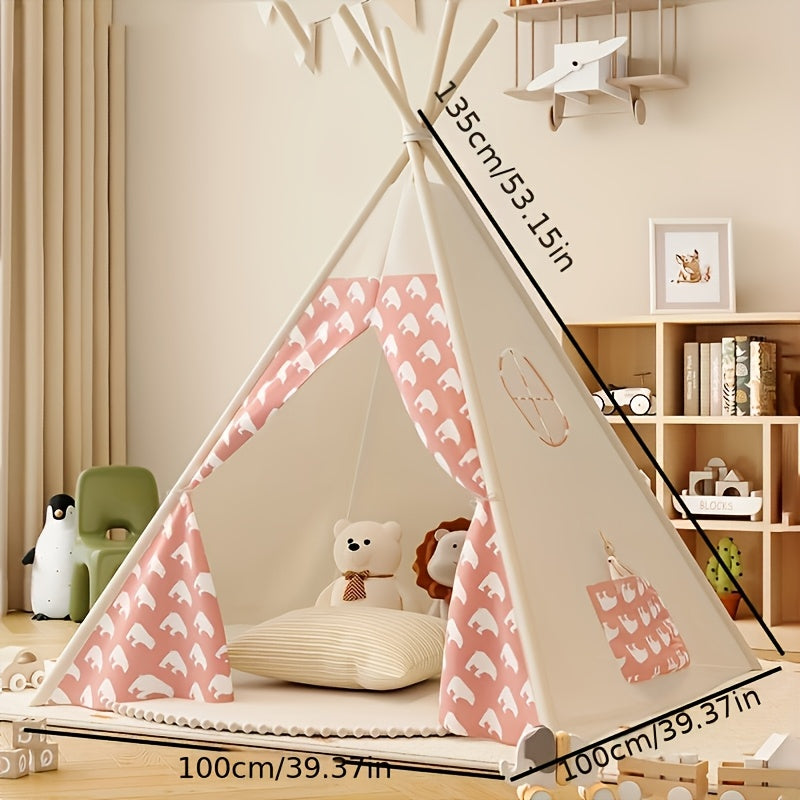 KiddieTipi Tienda Tipi Multifuncional - Tiendas Suaves para Interiores y Exteriores