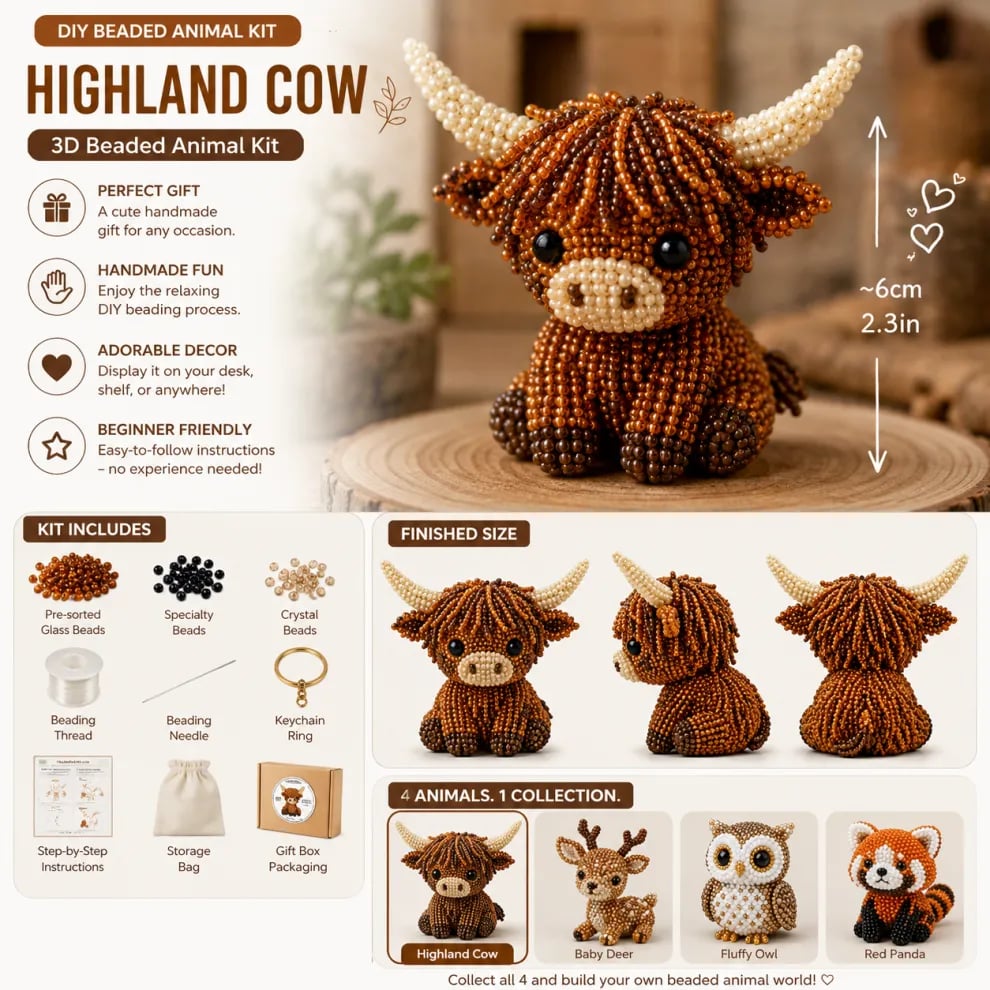 BeadCraft Bliss Set – Crea alegres miniaturas