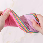 Toalla de papel de arcoíris – Limpieza sin esfuerzo en cualquier momento