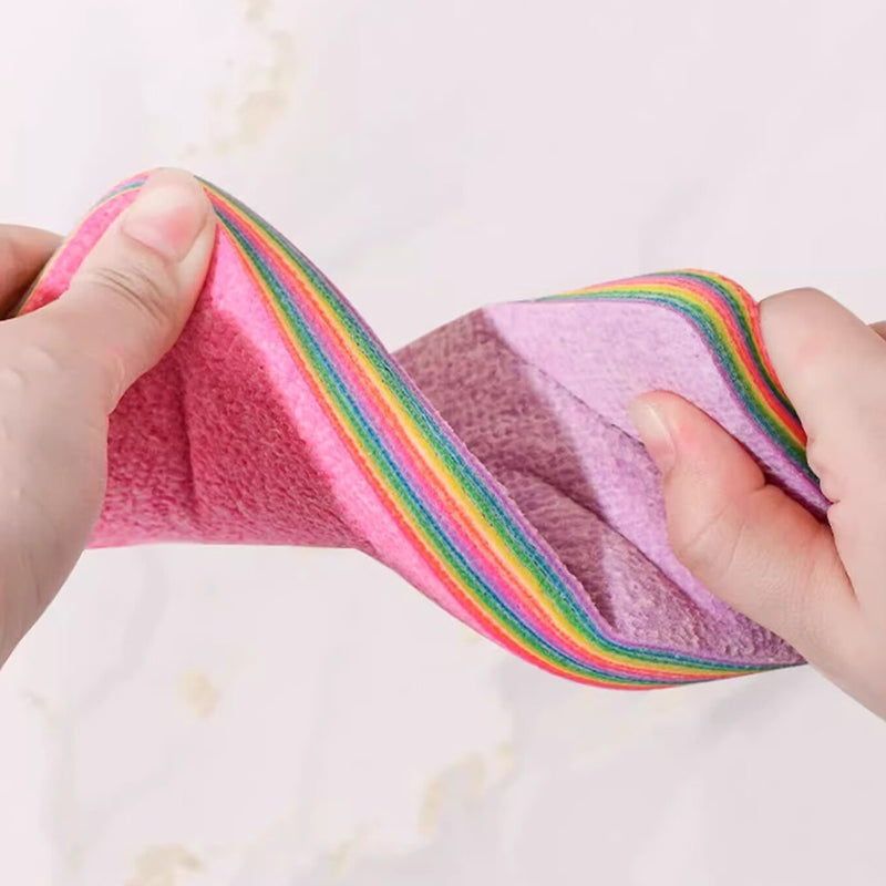 Toalla de papel de arcoíris – Limpieza sin esfuerzo en cualquier momento