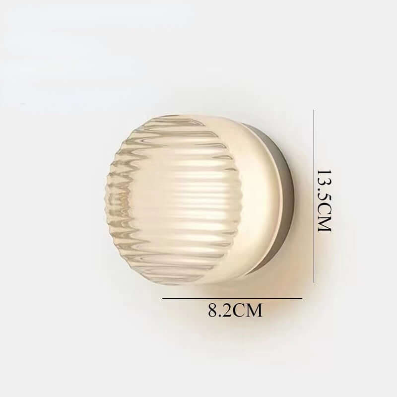 Luz de Pared LED Redonda Moderna - Interior/Exterior