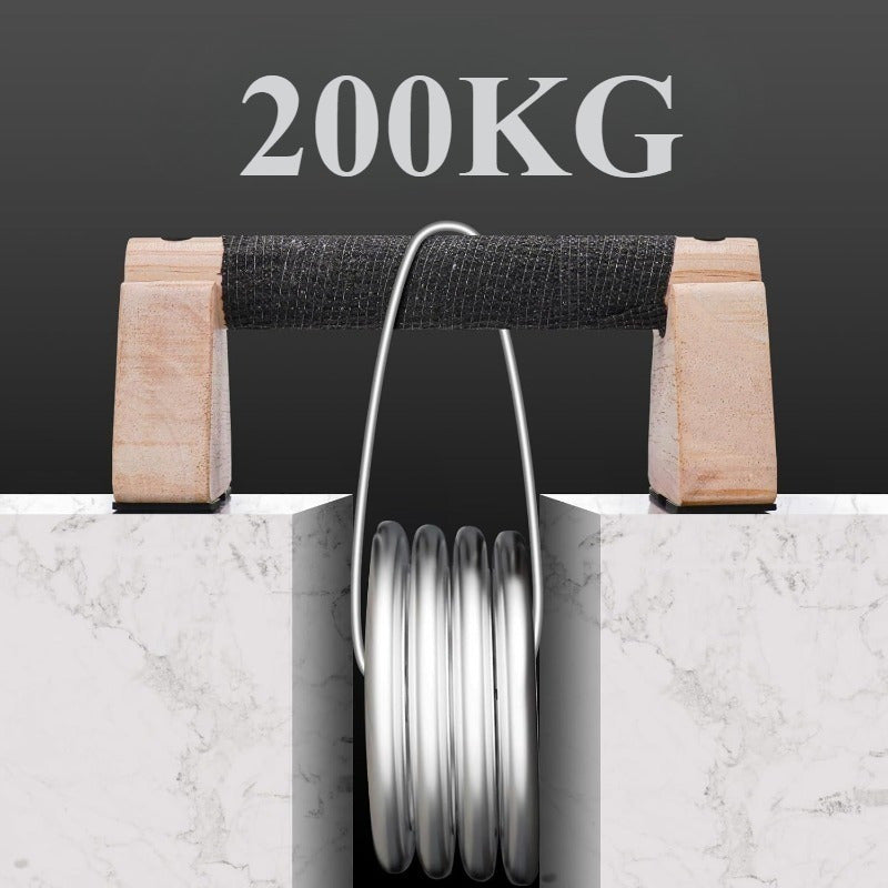 BARRAS PARELLA – Barras de Madera para Flexiones Paralelas para un Entrenamiento de Fuerza Estable en Casa