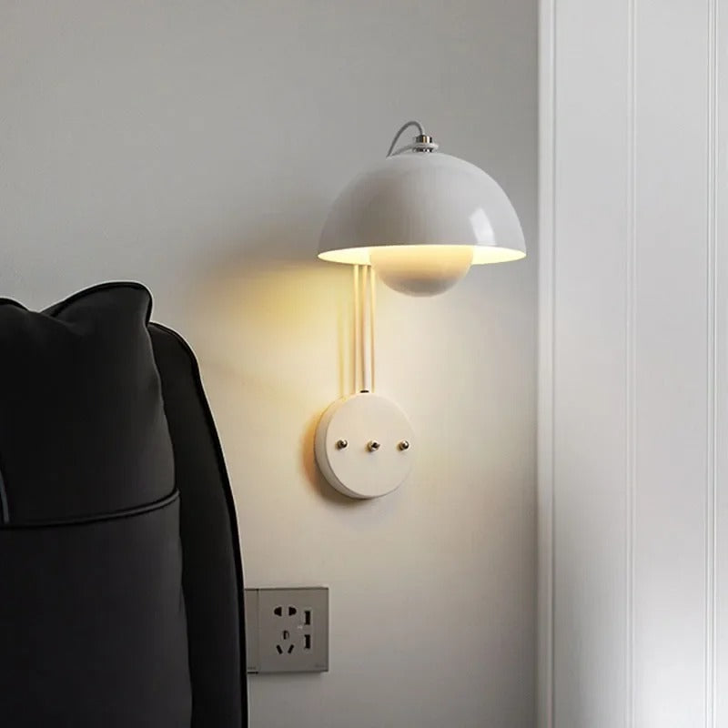 MushroomGlow - Lámpara de pared estilosa para una decoración encantadora