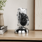 Reloj de Pared Retro Moderno - Elegante Reloj de Acero Inoxidable para Decoración del Hogar