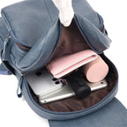 Mochila de cuero para damas