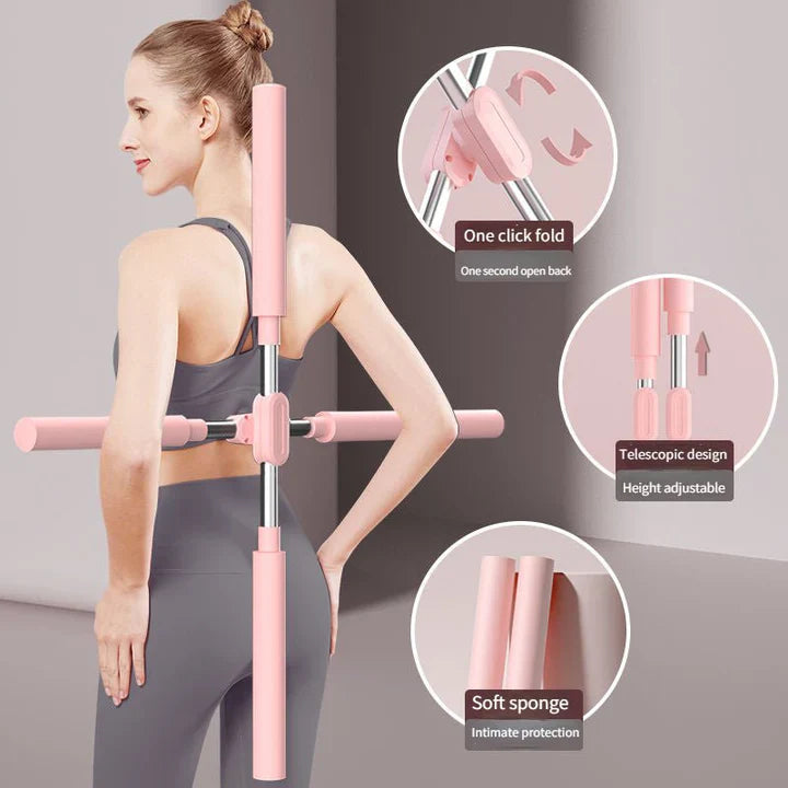 BackFix™️ Corrector de Joroba de Yoga | 50% DESCUENTO (Último Día)