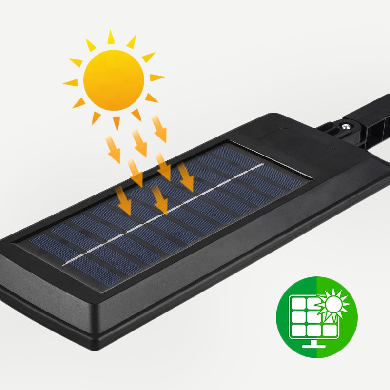 Lámpara de Calle Solar Controlada a Distancia con Sensor de Movimiento