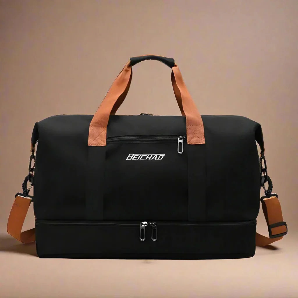 BowLift | STRIDEGEAR – Bolsa de viaje impermeable con compartimento para zapatos y separación seco-húmedo