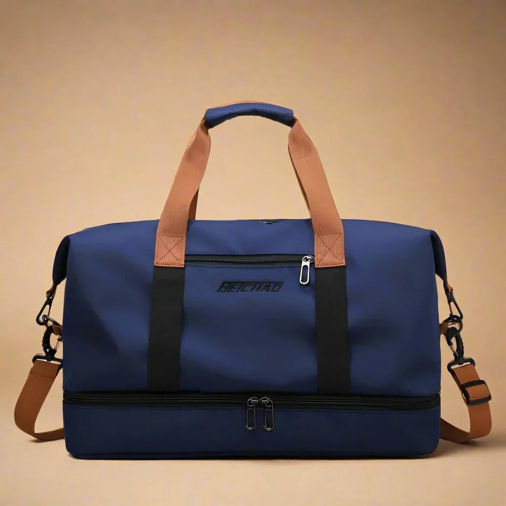 BowLift | STRIDEGEAR – Bolsa de viaje impermeable con compartimento para zapatos y separación seco-húmedo