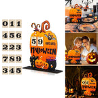 Calendario de Adviento de Madera para Halloween | Bowlift
