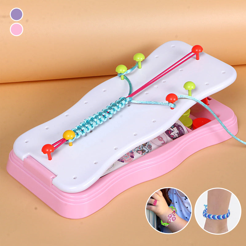 KreativKidz Kit de Tejido a Mano DIY – ¡Fomente la creatividad y destreza de sus hijos! | 50% DESCUENTO